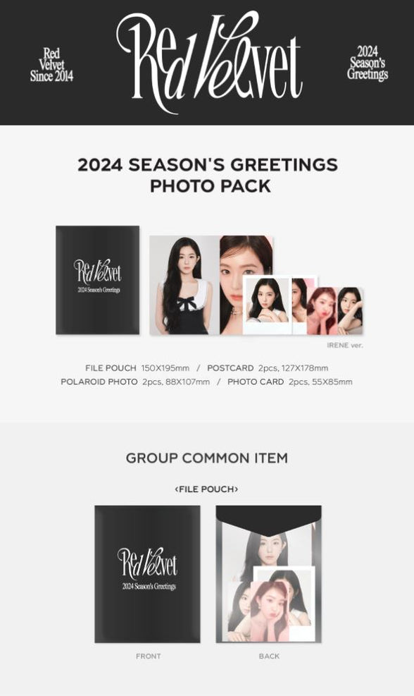 RED VELVET PHOTO PACK 2024 SEASON S GREETINGS OFFICIAL MD Nolae   Red Velvet Photo Pack 2024 Seasons Greetings Official Md Nolae 318800 589x987 