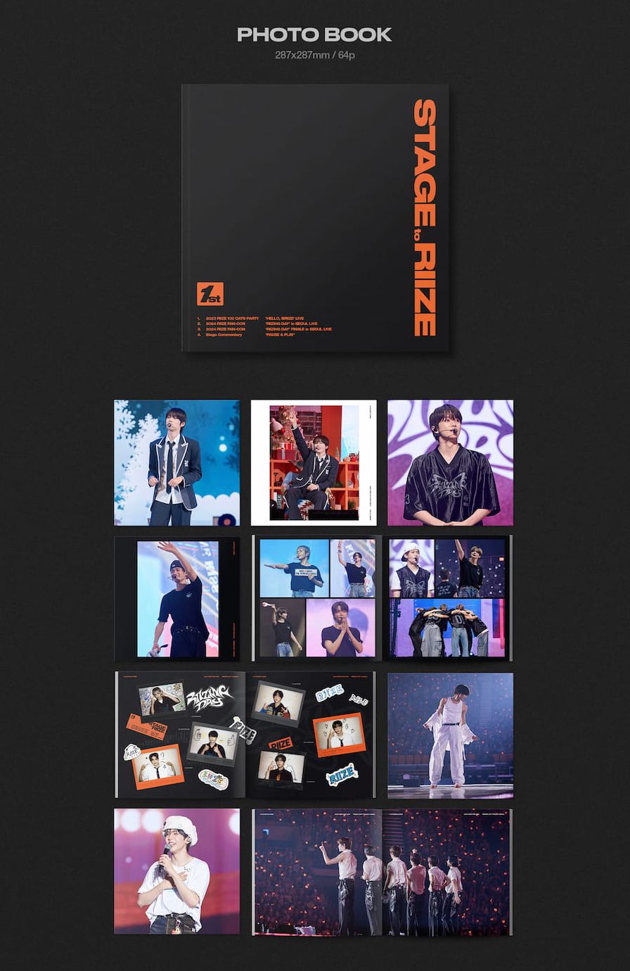 RIIZE - 1ST STAGE TO RIIZE (BLU-RAY + DIGITAL CODE SET)