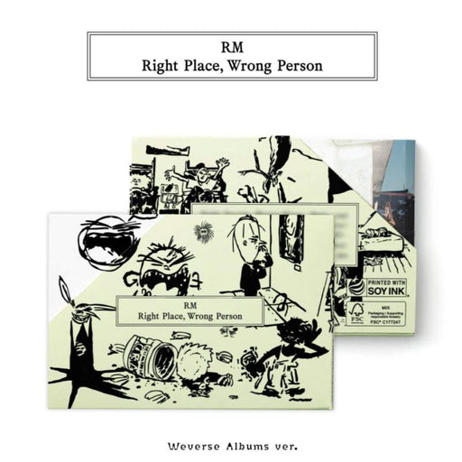 RM (BTS) - RIGHT PLACE, WRONG PERSON (2ND SOLO ALBUM) WEVERSE 