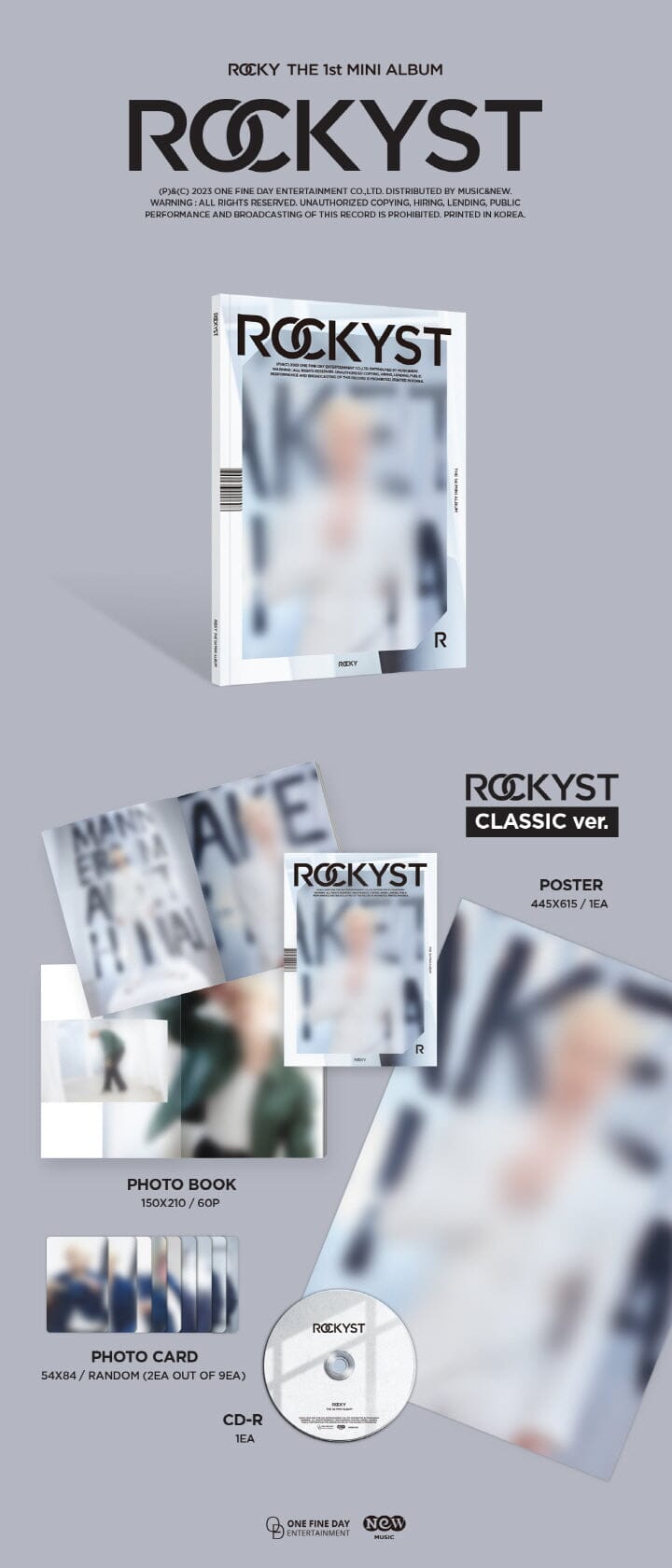 ROCKY (ASTRO) - ROCKYST (1ST MINI ALBUM) Nolae