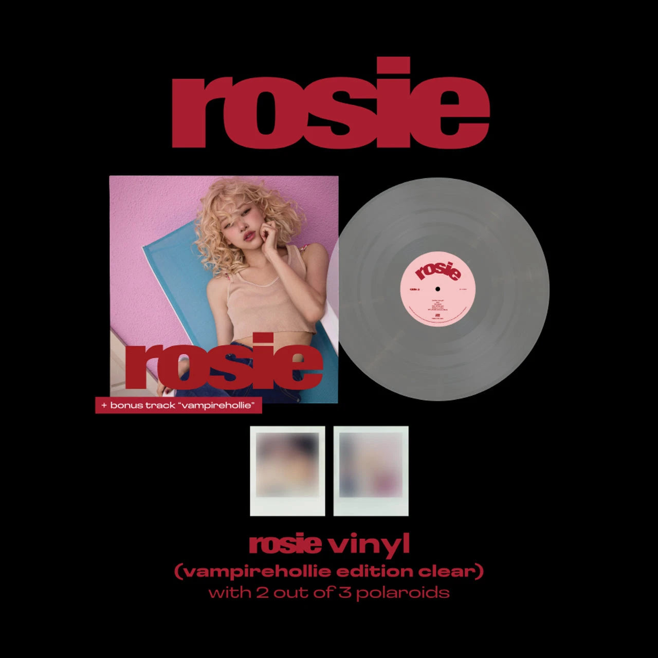 ROSE rosie 限定 アナログ レコード LP Vinyl ROSÉ - ROSIE (VINYL)