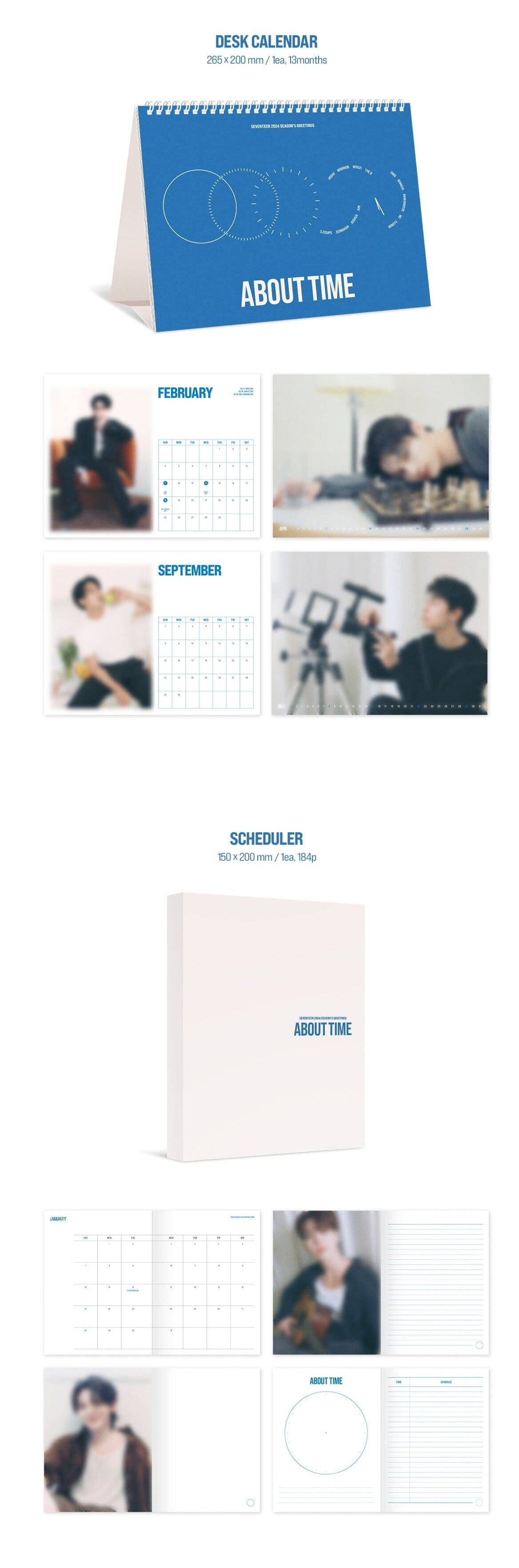 SEVENTEEN - 2024 SEASON'S GREETINGS + WALL CALENDAR SET Nolae