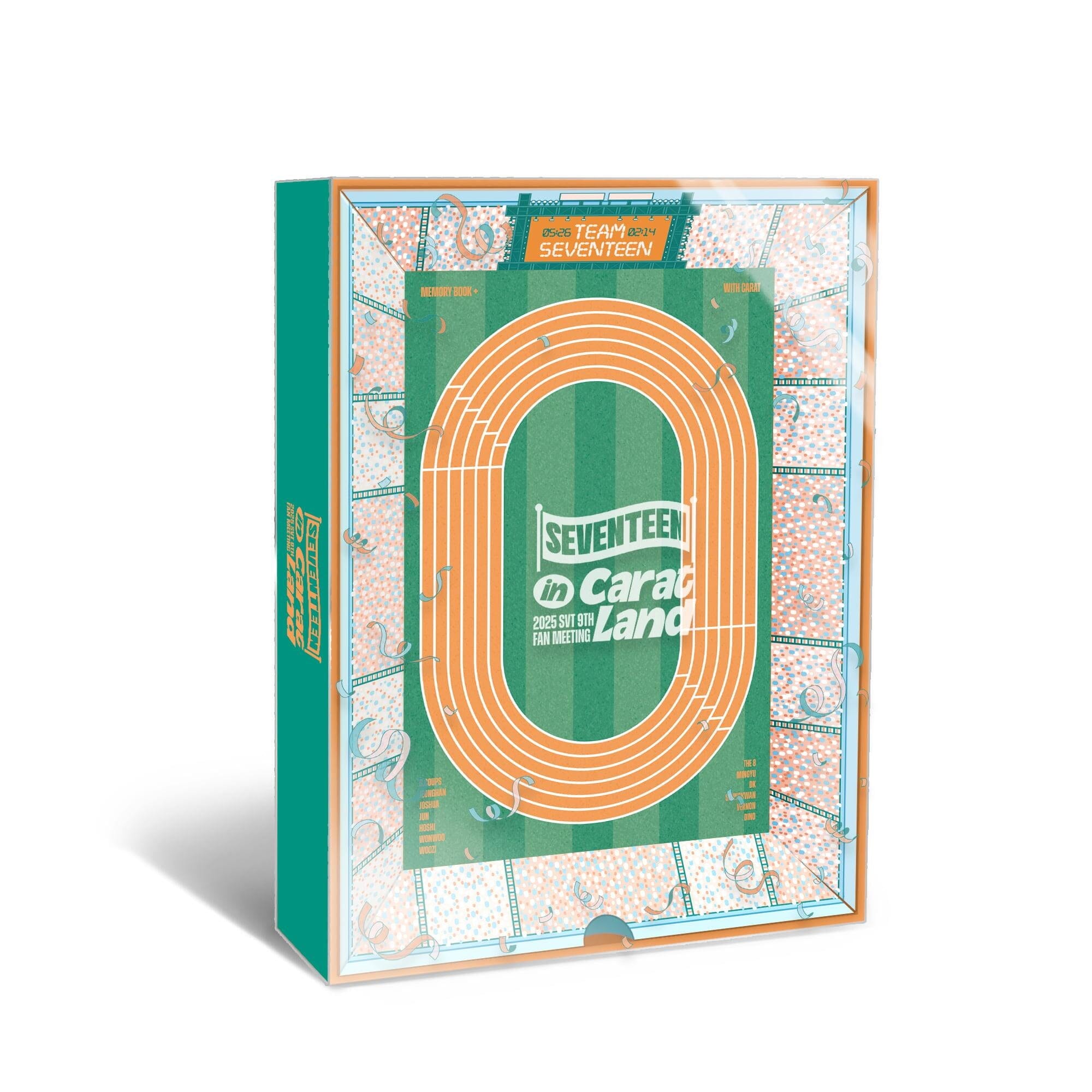 SEVENTEEN - 2025 SVT 9TH FAN MEETING SEVENTEEN IN CARAT LAND (MEMORY BOOK+) Nolae