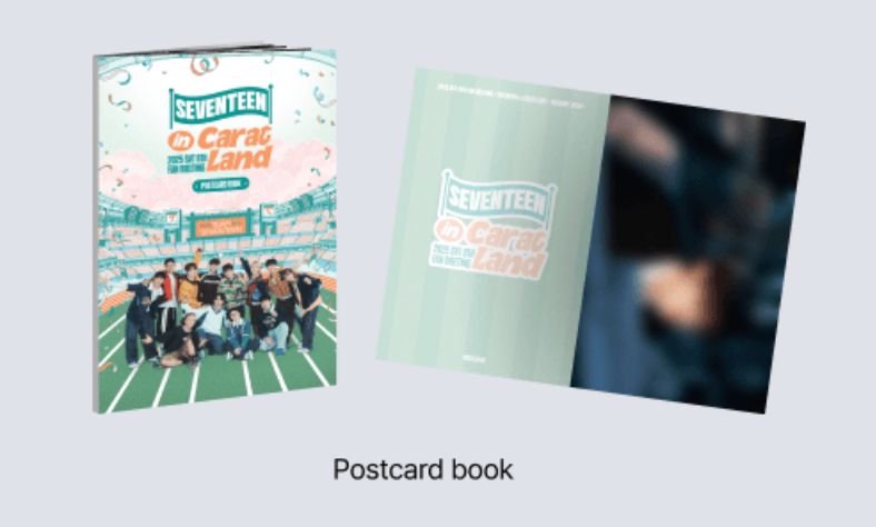 SEVENTEEN - 2025 SVT 9TH FAN MEETING SEVENTEEN IN CARAT LAND (MEMORY BOOK+) + Weverse Gift Nolae