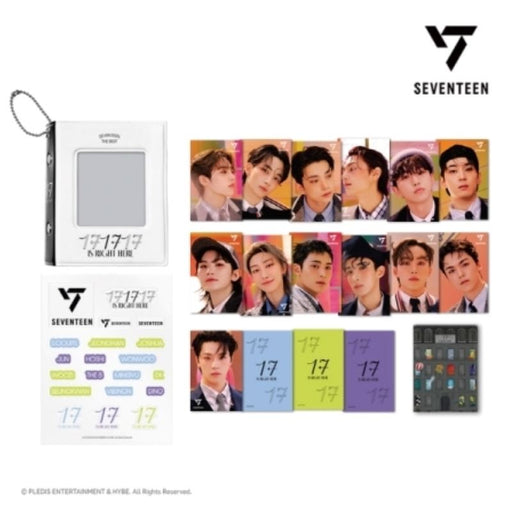 SEVENTEEN - 3D LENTICULAR MINI CARD & BINDER ('17 RIGHT HERE' MD) Nolae