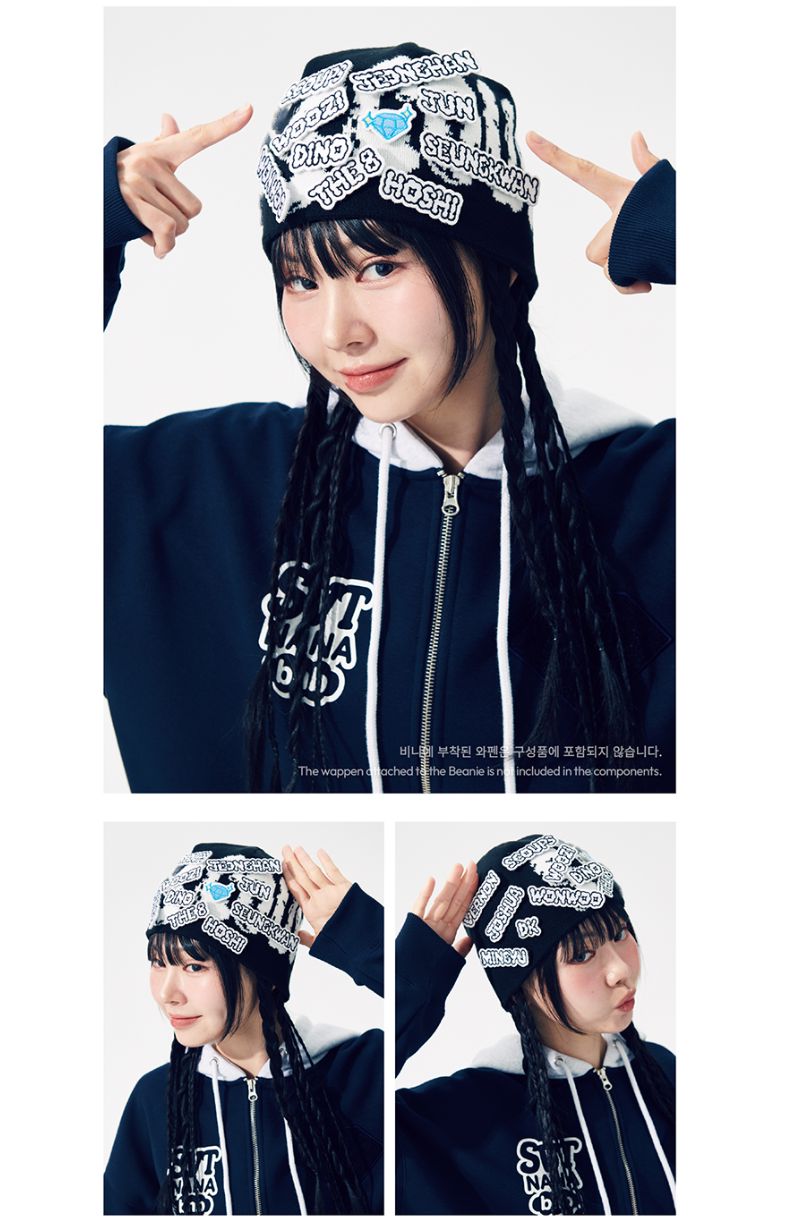 SEVENTEEN - BEANIE ('NANA BNB WITH SEVENTEEN' OFFICIAL MD)