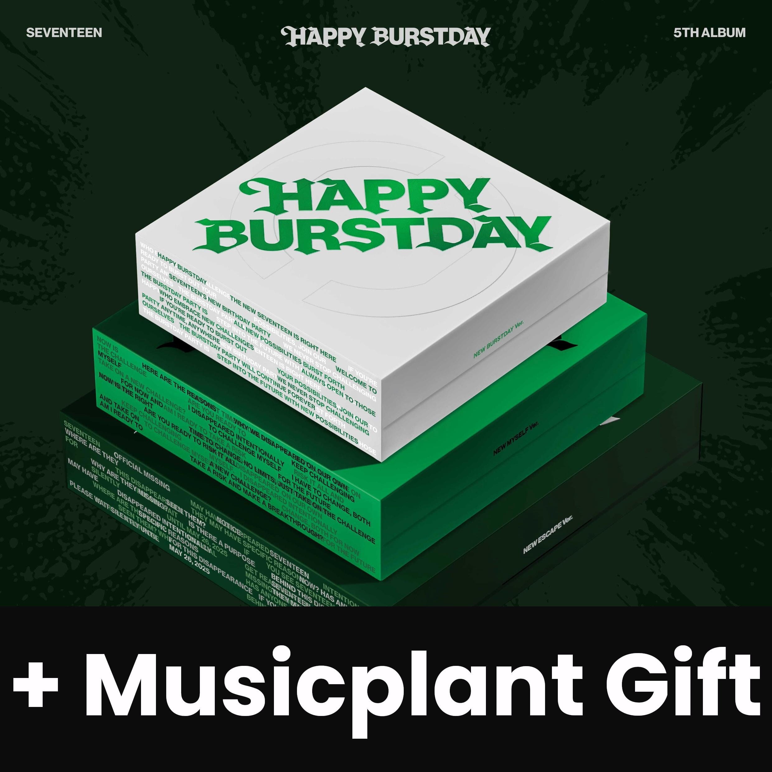 SEVENTEEN - HAPPY BURSTDAY + Musicplant Gift