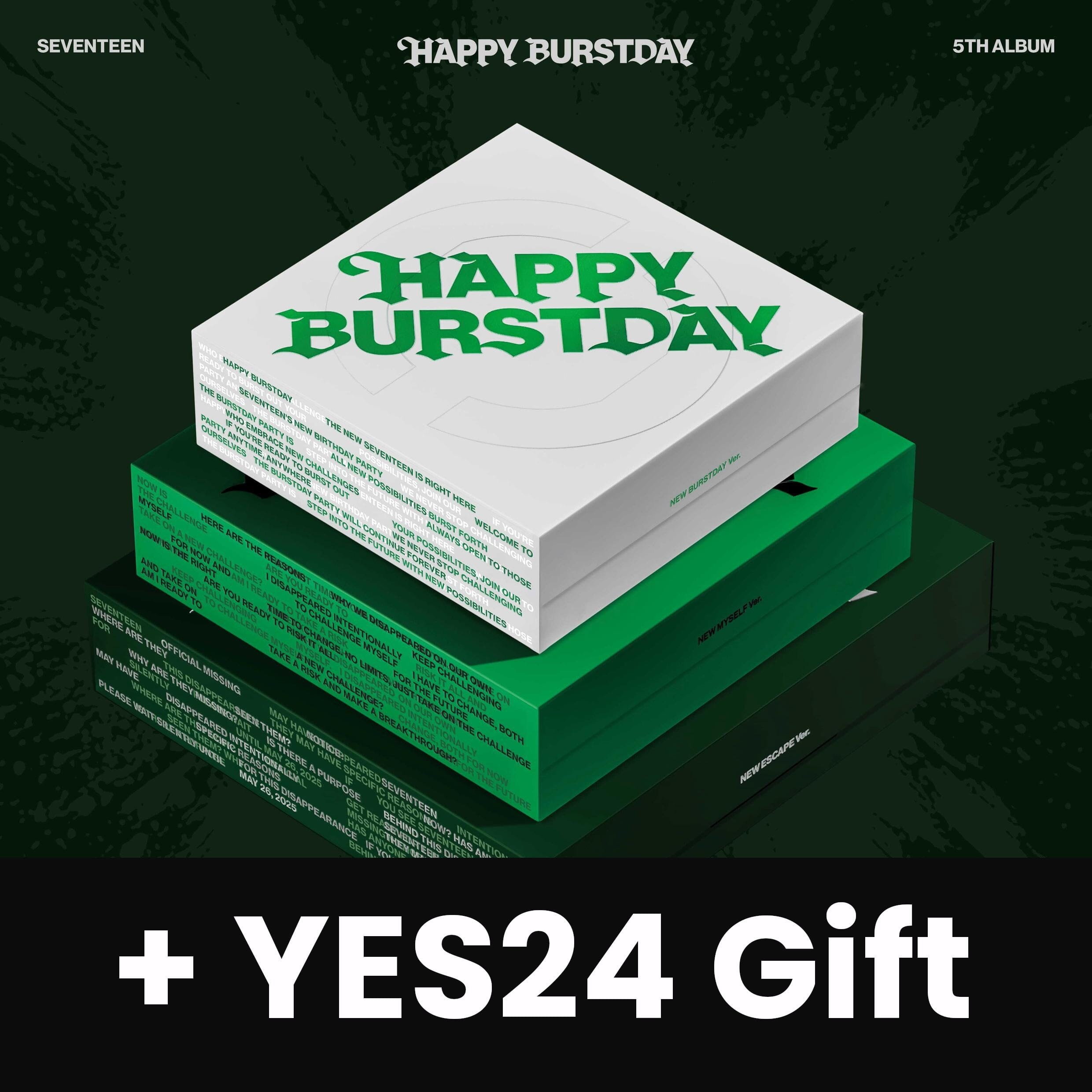 SEVENTEEN - HAPPY BURSTDAY + YES24 Gift Nolae