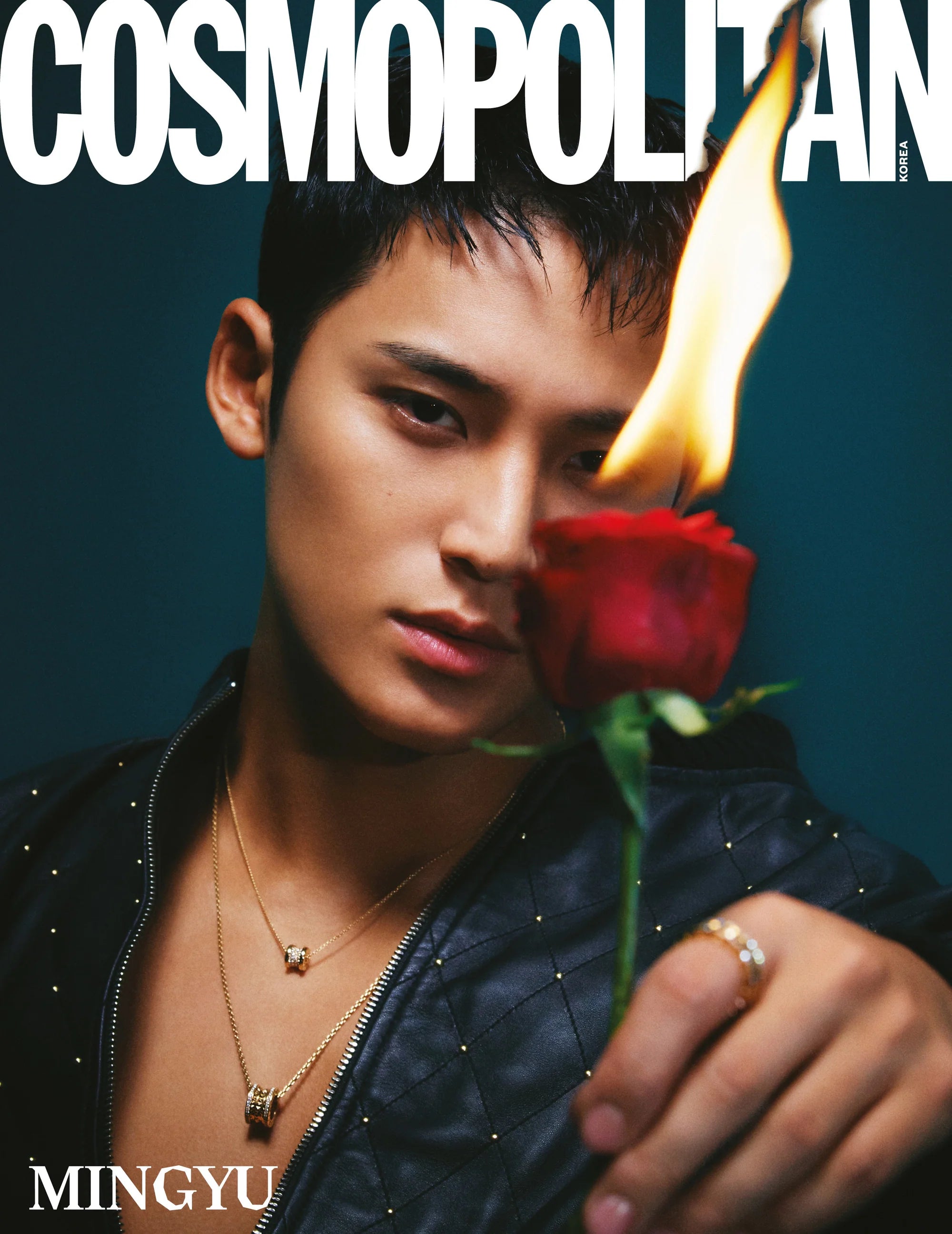 Seventeen - Mingyu Cosmopolitan Cover (12/23) Nolae