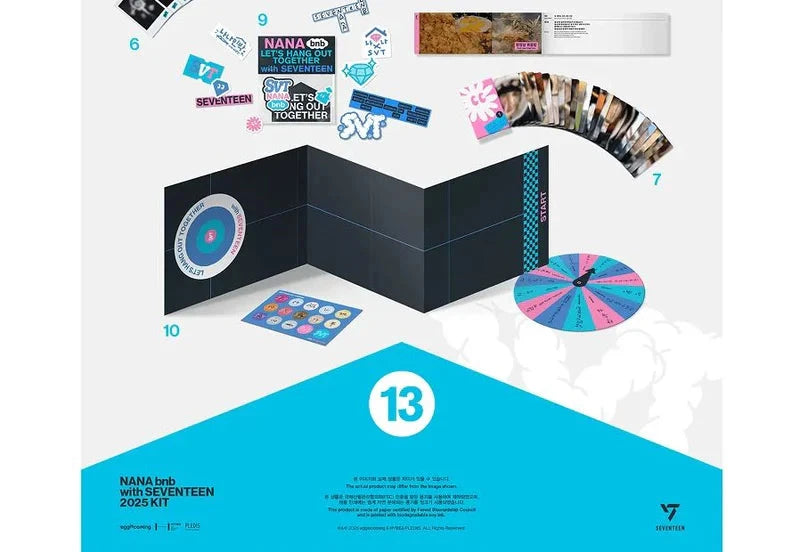 SEVENTEEN - NANA BNB WITH SEVENTEEN 2025 KIT SEVENTEEN - NANA BNB WITH SEVENTEEN 2025 KIT