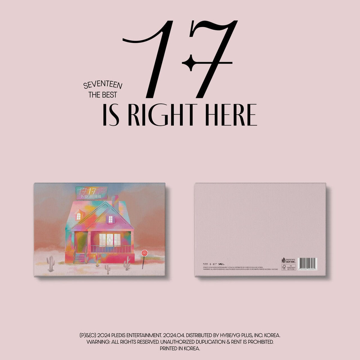 SEVENTEEN - SEVENTEEN BEST ALBUM - 17 IS RIGHT HERE (DELUXE VER 