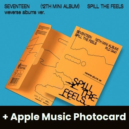 SEVENTEEN - SPILL THE FEELS (WEVERSE ALBUMS VER.) + Apple Music Photocard Nolae