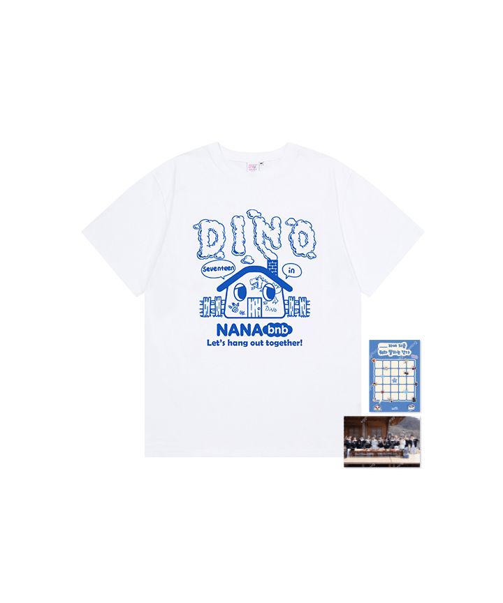 SEVENTEEN - T-SHIRT ('NANA BNB WITH SEVENTEEN' OFFICIAL MD)