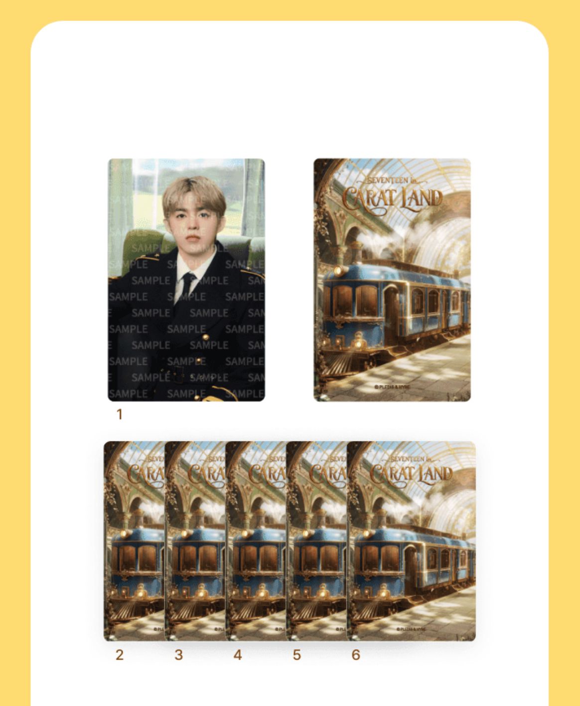SEVENTEEN - TRADING CARD SET (2026 SVT 10TH FAN MEETING 'SEVENTEEN in