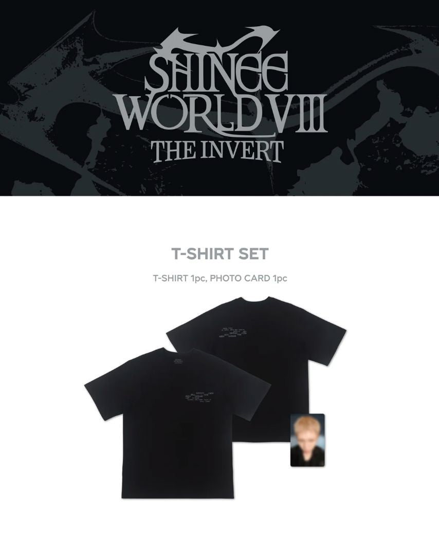 SHINee WORLD VIII THE INVERT Tシャツ トレカ　❌ SHINee - 2026 SHINee WORLD VIII : [THE INVERT] MD 2