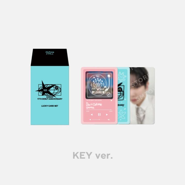 SHINEE - LUCKY CARD (17TH ANNIVERSARY OFFICIAL MD)