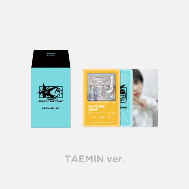 SHINEE - LUCKY CARD (17TH ANNIVERSARY OFFICIAL MD)