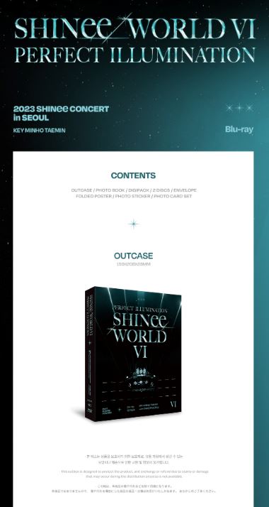 SHINEE - SHINEE WORLD VI 'PERFECT ILLUMINATION' IN SEOUL (DVD & BLU-RA