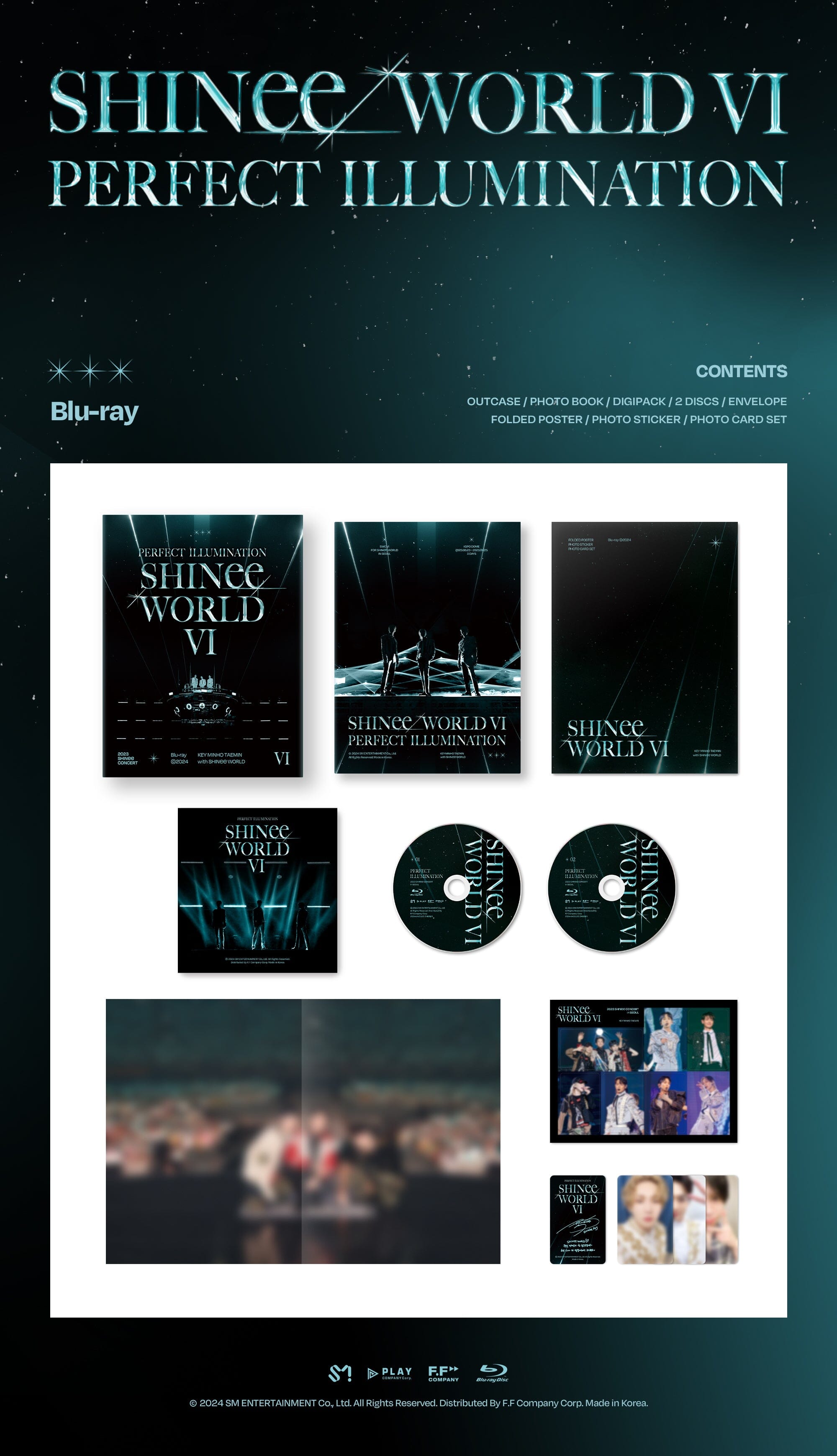 SHINEE - SHINEE WORLD VI 'PERFECT ILLUMINATION' IN SEOUL (DVD & BLU-RA