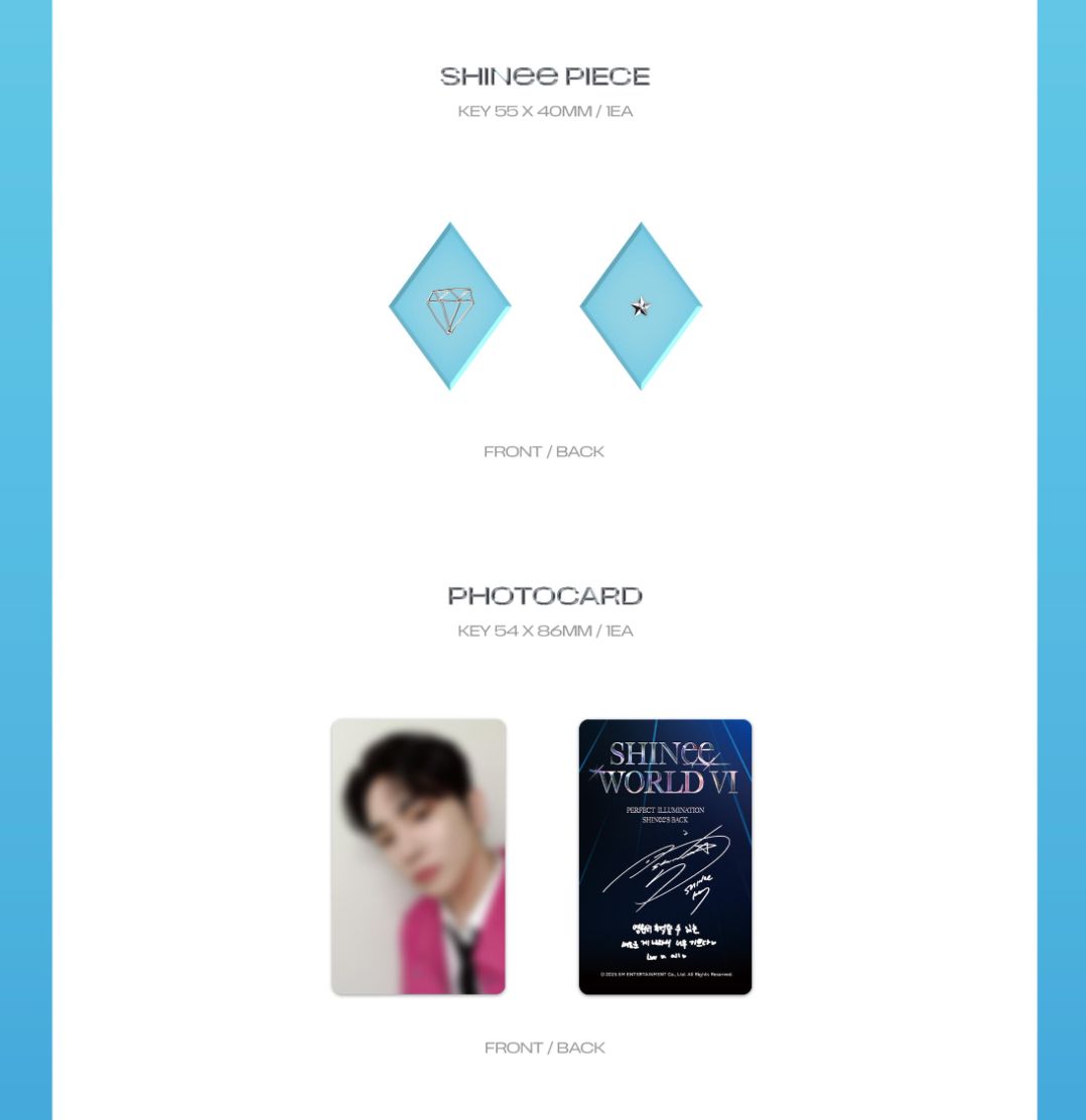 SHINEE - SHINEE WORLD VI : PERFECT ILLUMINATION SHINEE'S