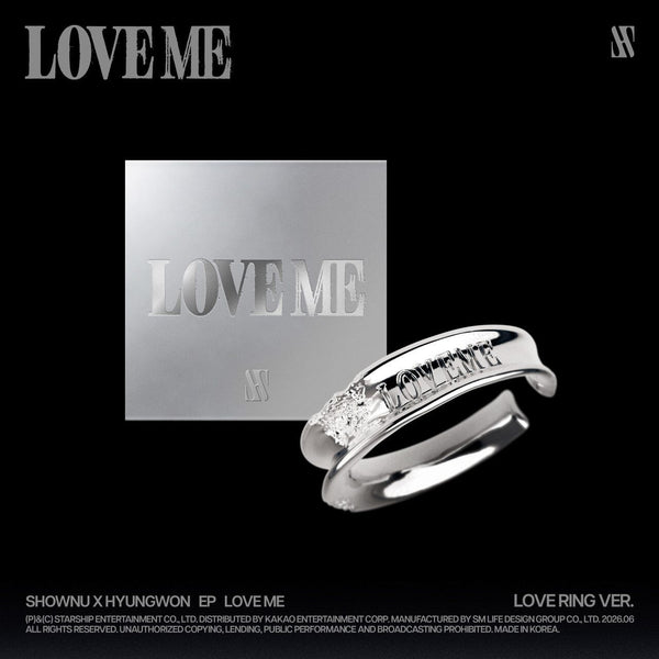 SHOWNU X HYUNGWON (MONSTA X) - LOVE ME (LOVE RING VER.)