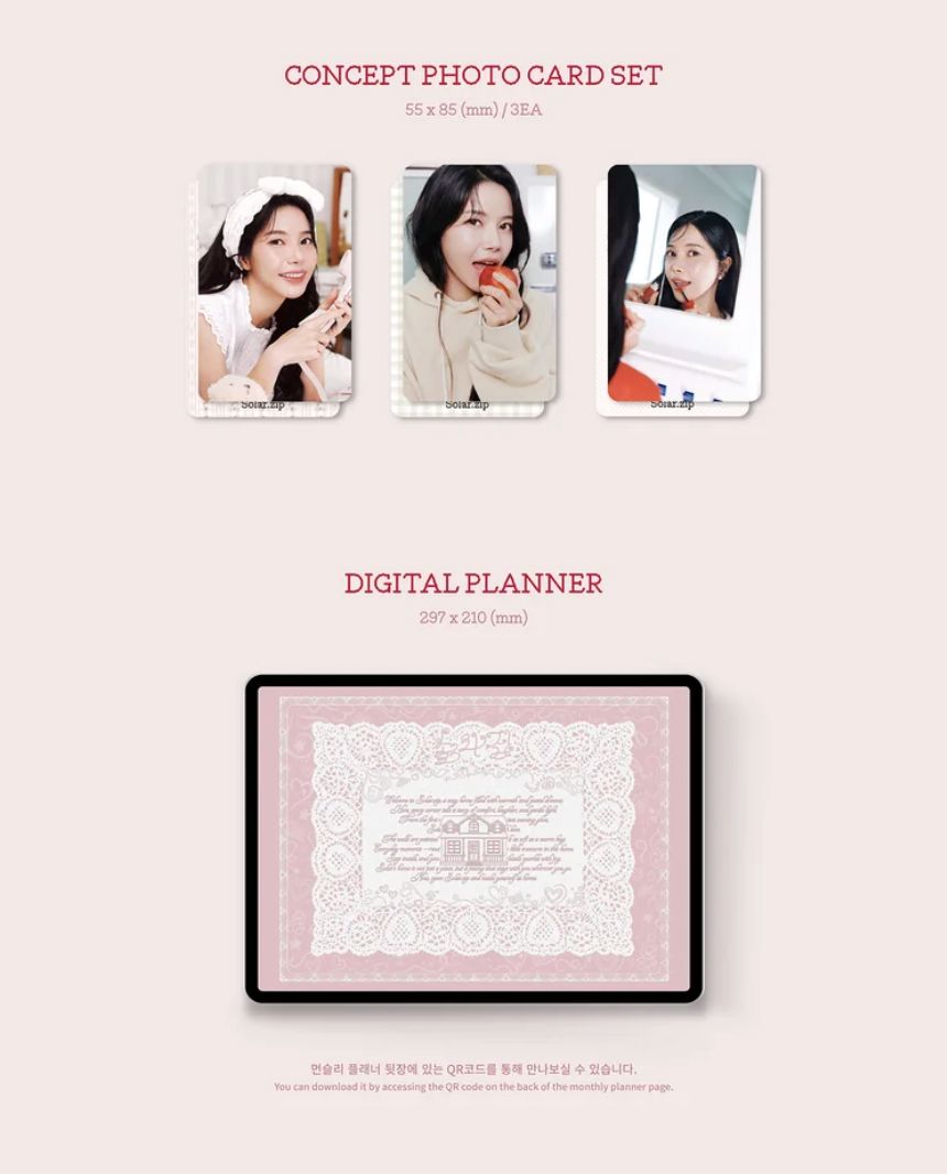 SOLAR (MAMAMOO) - 2026 SEASON'S GREETINGS (SOLAR.ZIP) + Bizent Gift