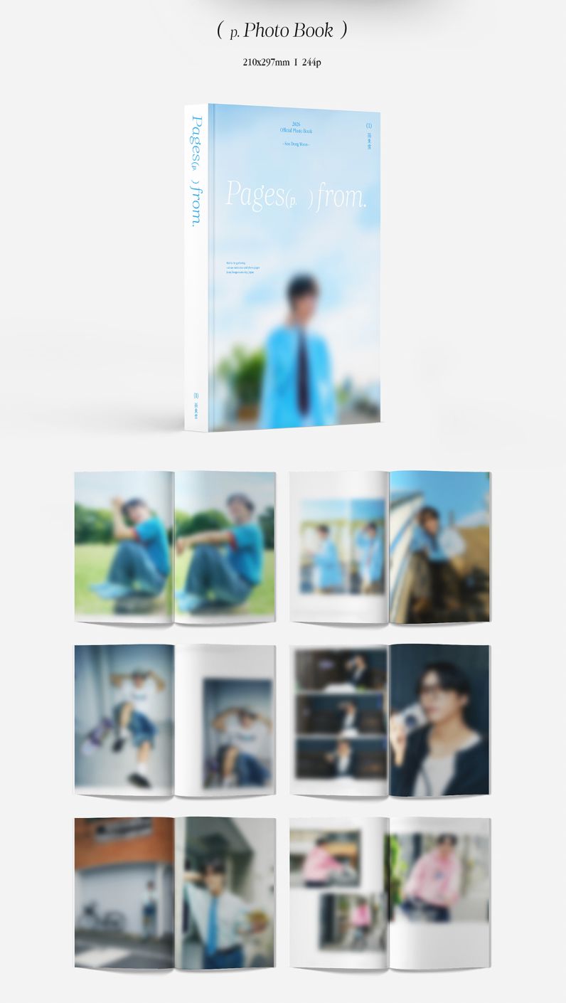 SON DONGWOON (HIGHLIGHT) - PAGES FROM (2026 OFFICIAL PHOTOBOOK) Nolae