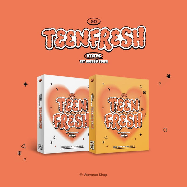 STAYC - 1ST WORLD TOUR (TEENFRESH) DVD & QR — Nolae