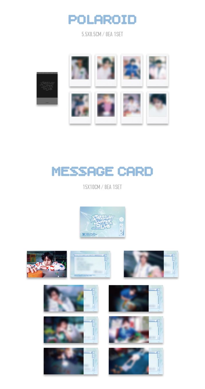 STRAY KIDS - 2026 SEASON'S GREETINGS (STARLIGHT SUPER CLUB) + FANS SHOP Photocard Set Nolae