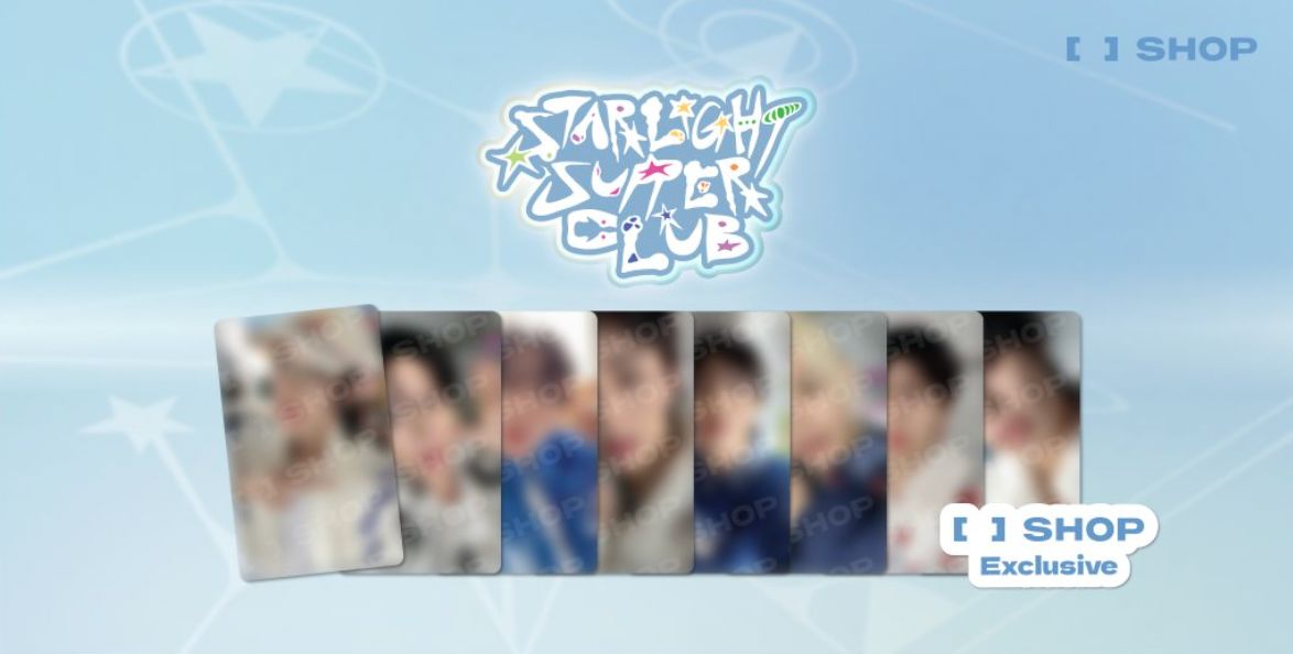 STRAY KIDS - 2026 SEASON'S GREETINGS (STARLIGHT SUPER CLUB) + FANS SHOP Photocard Set Nolae