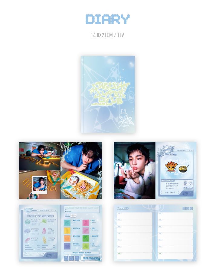 STRAY KIDS - 2026 SEASON'S GREETINGS (STARLIGHT SUPER CLUB) + FANS SHOP Photocard Set Nolae