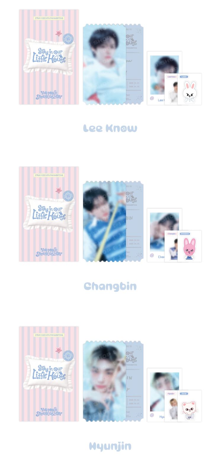 STRAY KIDS - 6TH FANMEETING 'STAY IN OUR LITTLE HOUSE' OFFICIAL MD Nolae