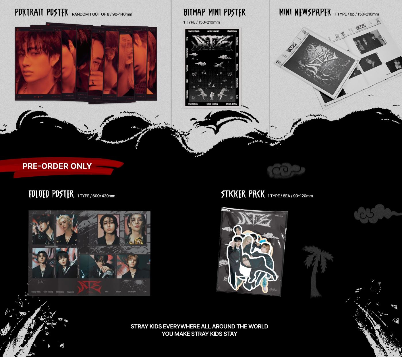 Stray Kids Limited Albums 2024 Bundle