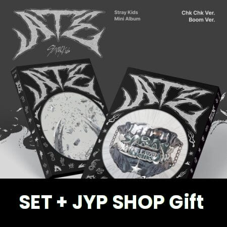 STRAY KIDS - ATE (9TH MINI ALBUM) SET + JYP SHOP Gift Nolae