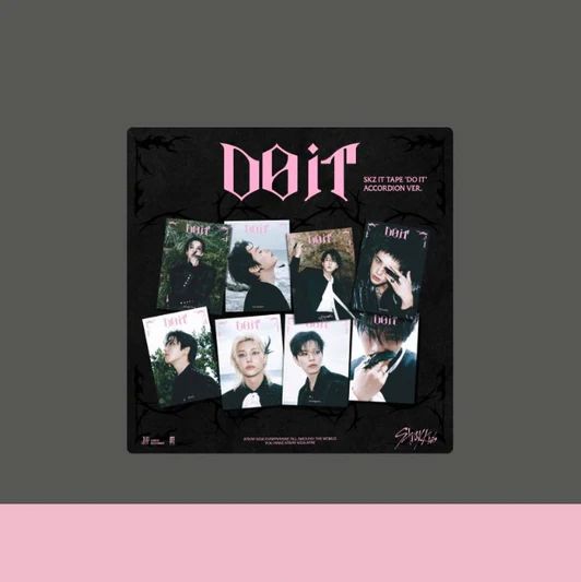 STRAY KIDS - DO IT (ACCORDION VER.) + FANS SHOP Video Call Event Gift Nolae