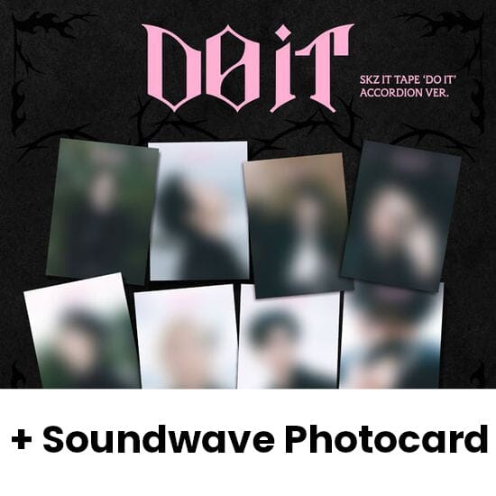 STRAY KIDS - DO IT (ACCORDION VER.) + Soundwave Photocard