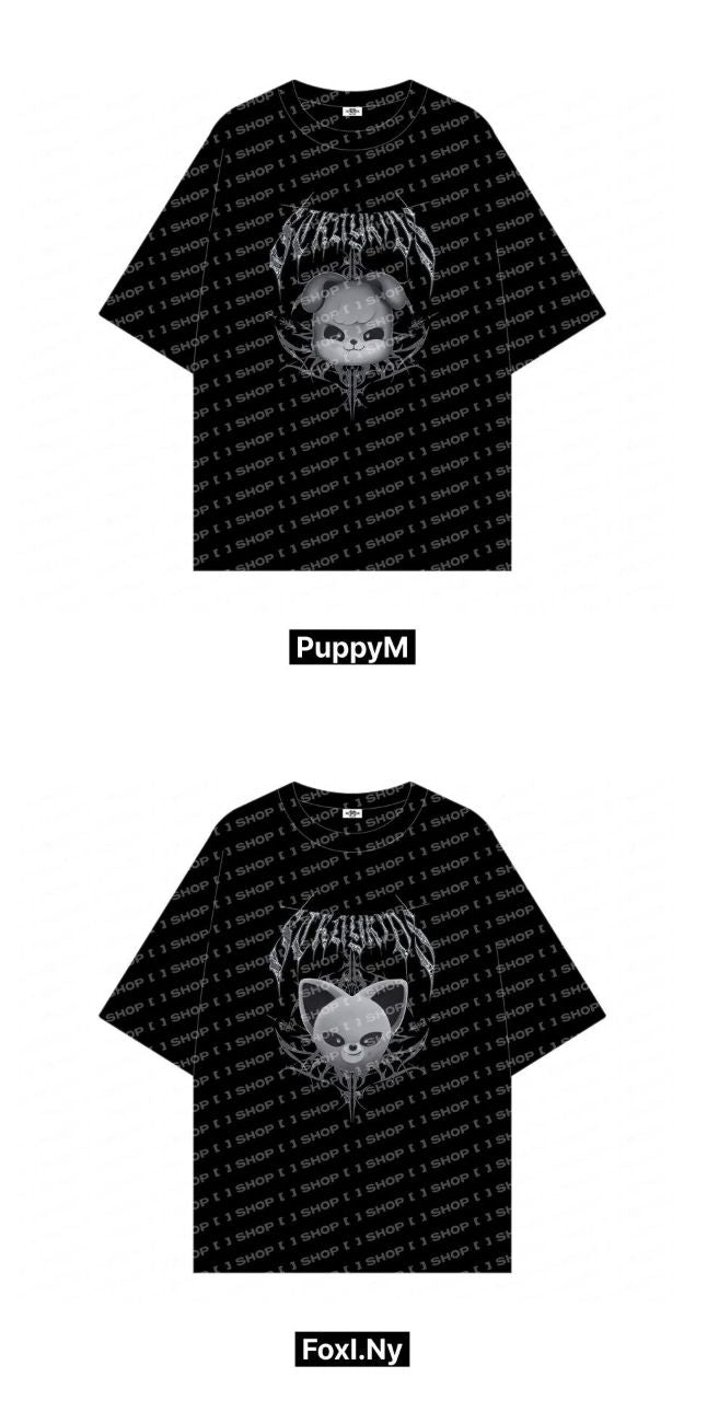 STRAY KIDS - EVIL SKZOO T-SHIRT (DOMINATE WORLD TOUR OFFICIAL MD) Nolae