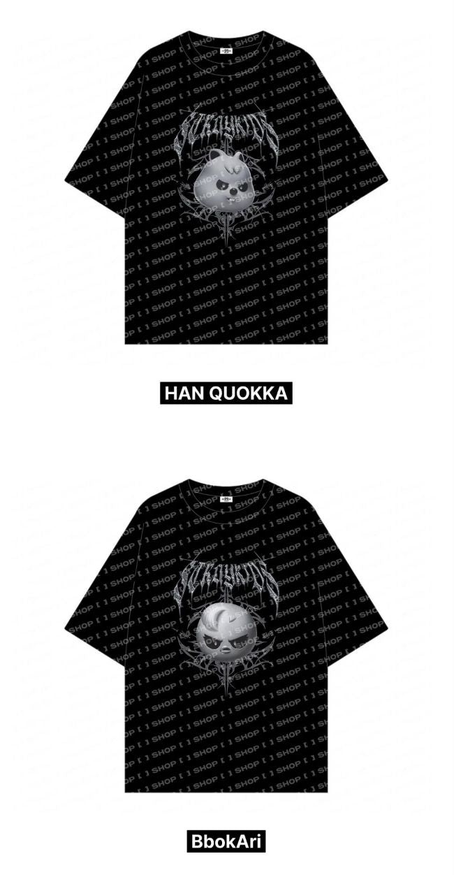 STRAY KIDS - EVIL SKZOO T-SHIRT (DOMINATE WORLD TOUR OFFICIAL MD) Nolae