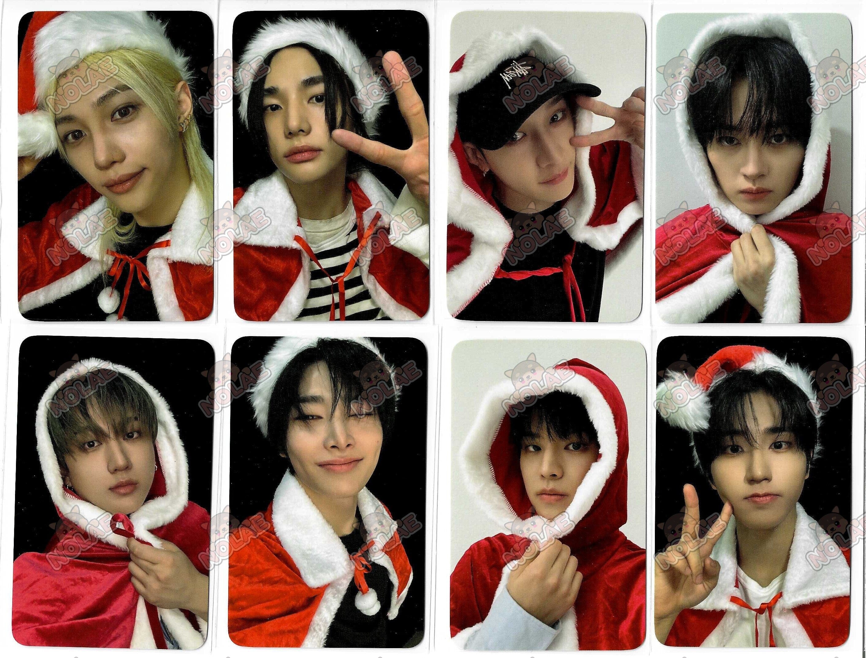 STRAY KIDS - '合 (HOP)' POP-UP STORE MD - POB SANTA PHOTOCARD