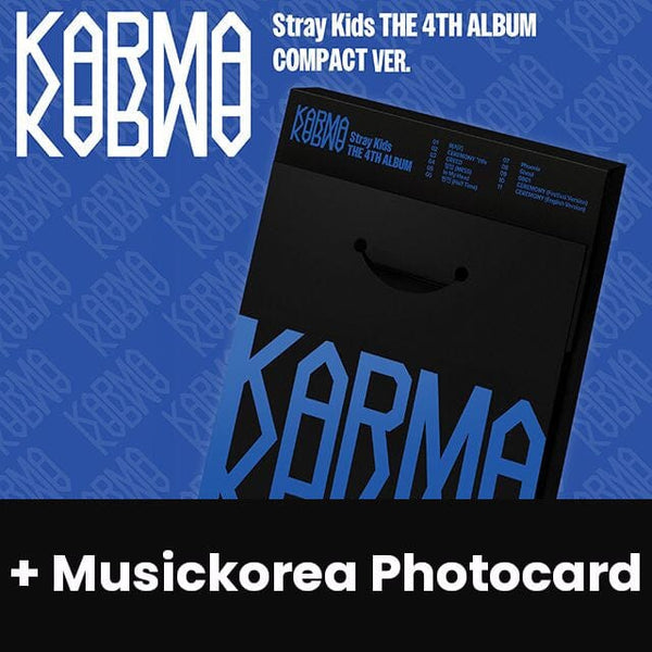 STRAY KIDS - KARMA (COMPACT VER.) + Musickorea Photocard