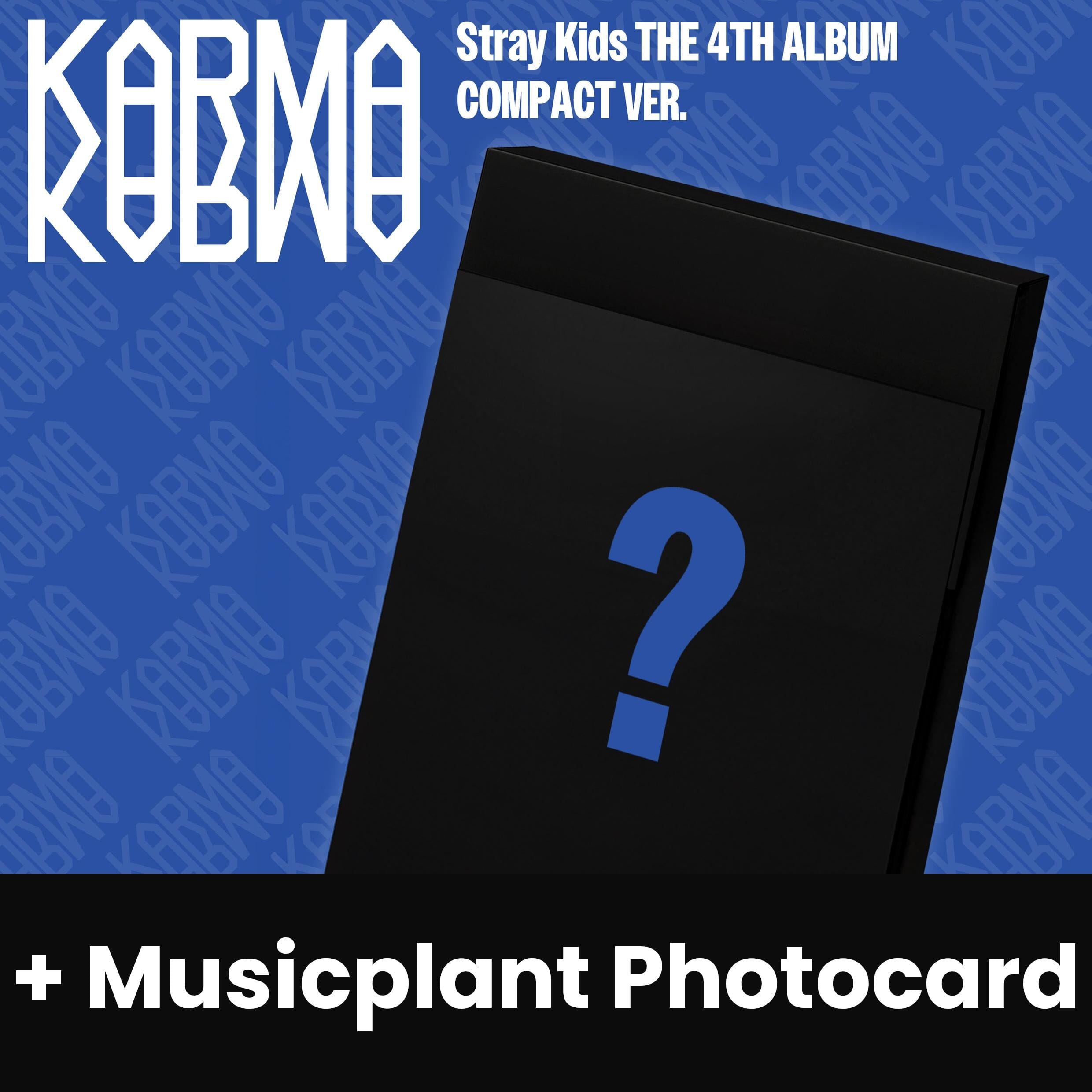 STRAY KIDS - KARMA (COMPACT VER.) + Musicplant Photocard Nolae
