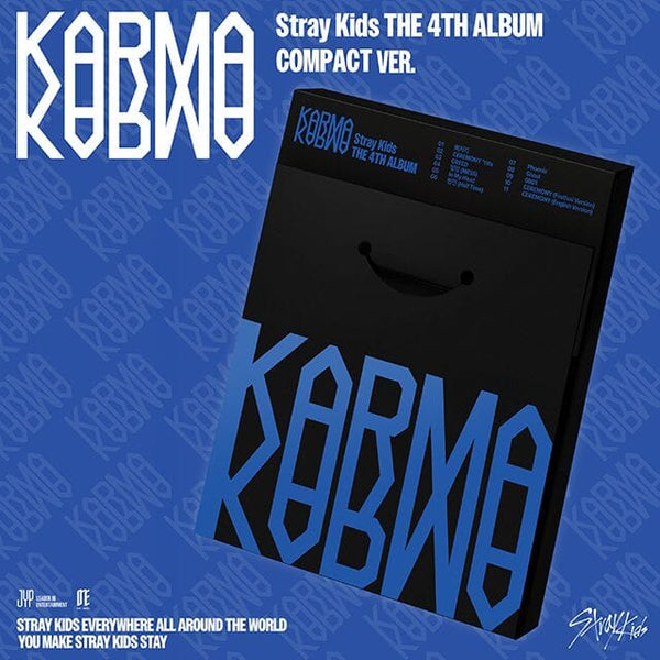 StrayKids KARMAシリアル ×5 Stray Kids KARMA Album 5-Ver. Set with Official Pre-Order