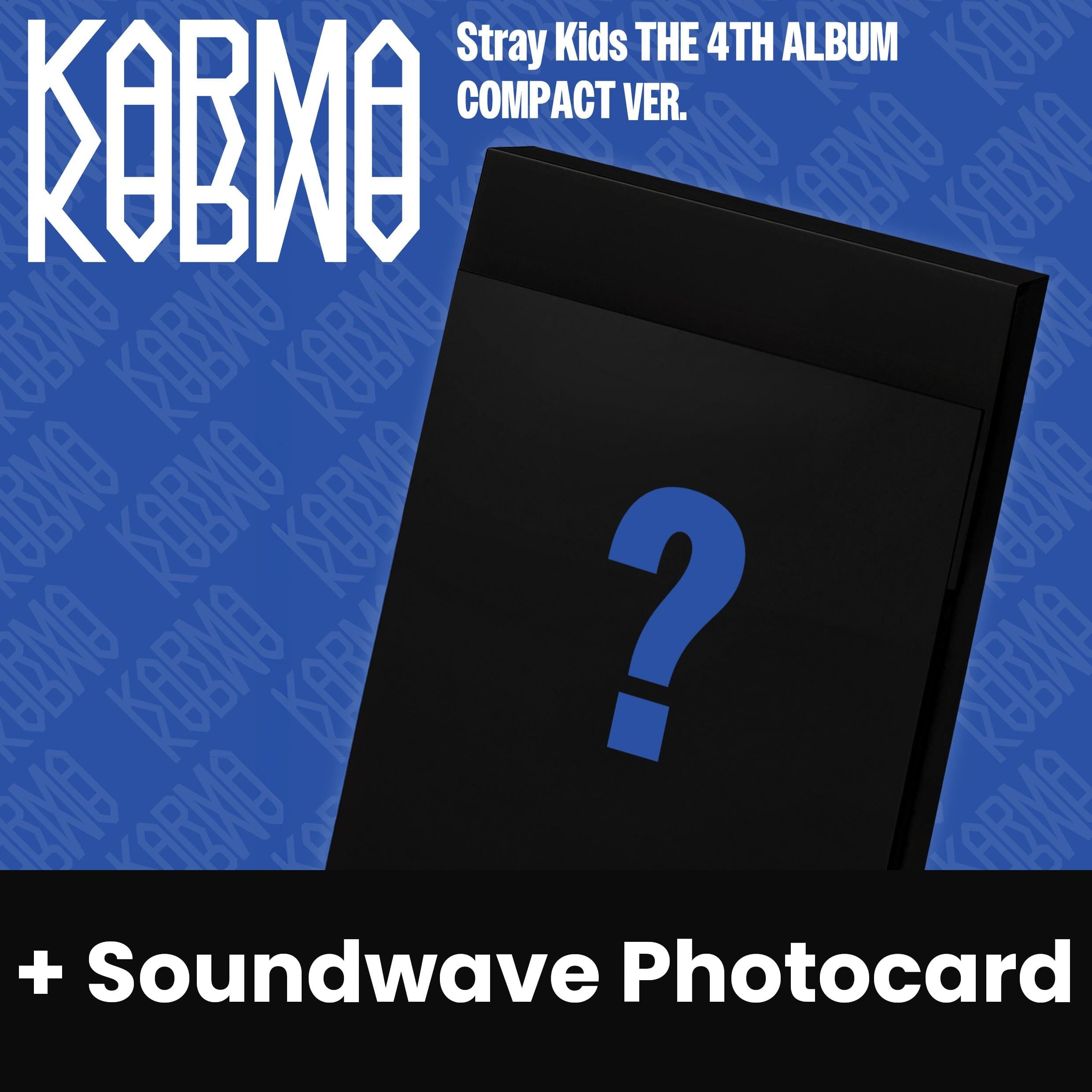 STRAY KIDS - KARMA (COMPACT VER.) + Soundwave Photocard Nolae