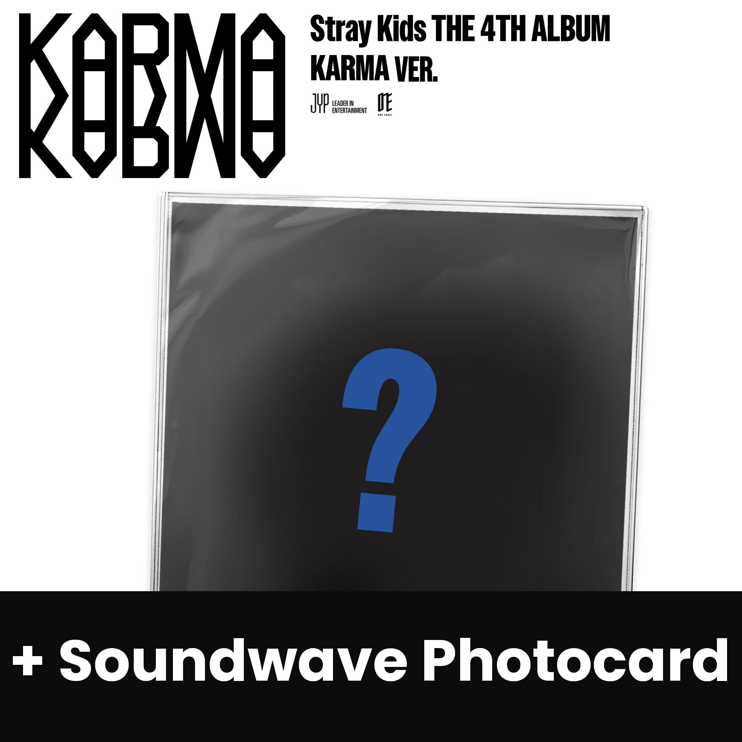 STRAY KIDS - KARMA (KARMA VER.) (LIMITED) + Soundwave Photocard Nolae