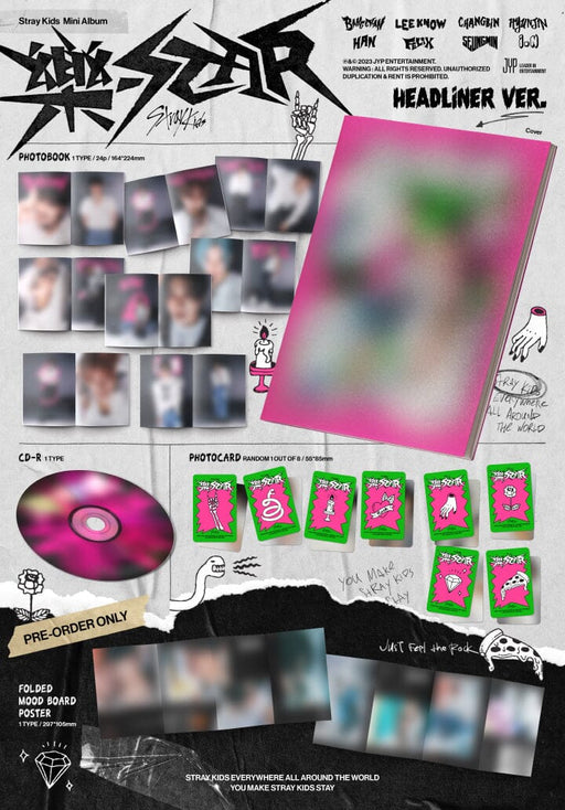 Stray Kids-5-Star CD Box (Version B)