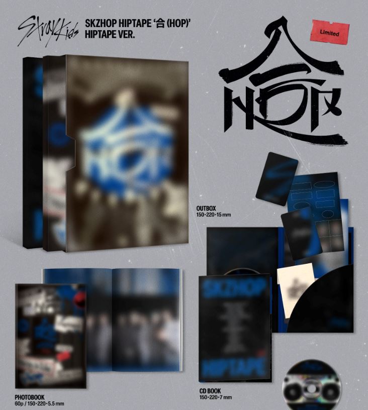 STRAY KIDS - SKZHOP HIPTAPE ‘合 (HOP)’ (HIPTAPE VER.) (LIMITED) Nolae