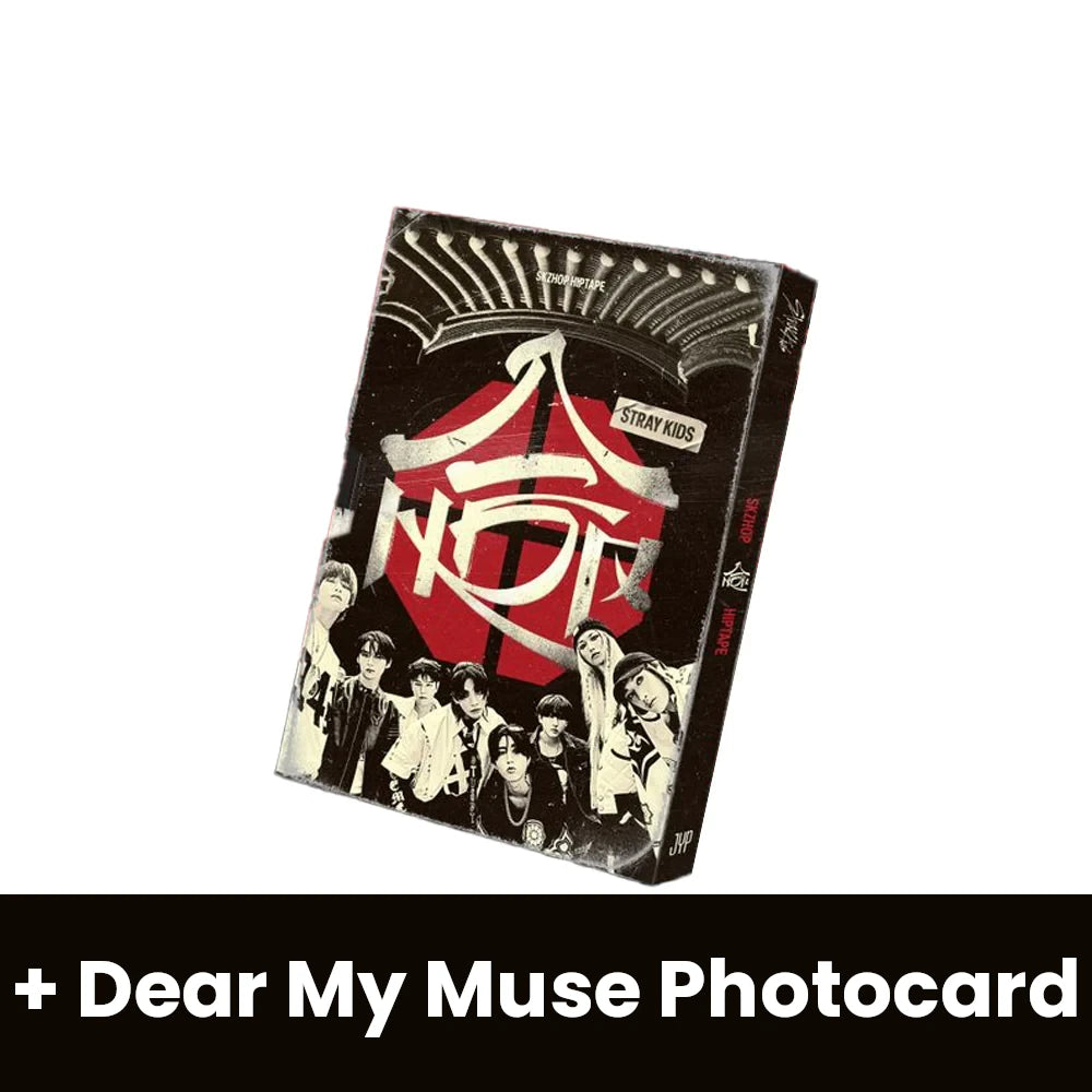 STRAY KIDS - SKZHOP HIPTAPE ‘合 (HOP)’ (SKZHOP VER.) + Dear My Muse Photocard Nolae