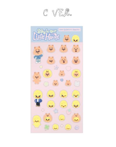 STRAY KIDS - SKZOO 3D STICKER (6TH FANMEETING 'STAY IN OUR LITTLE HOUSE' OFFICIAL MD) Nolae