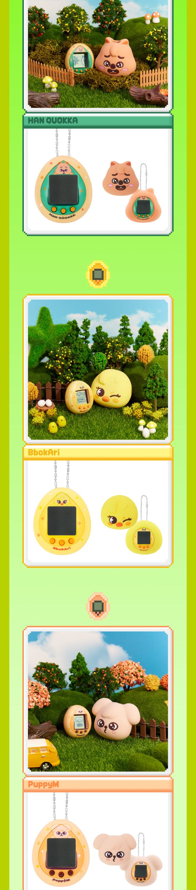 STRAY KIDS - SKZOO TAMAGOTCHI & CASE SET Nolae