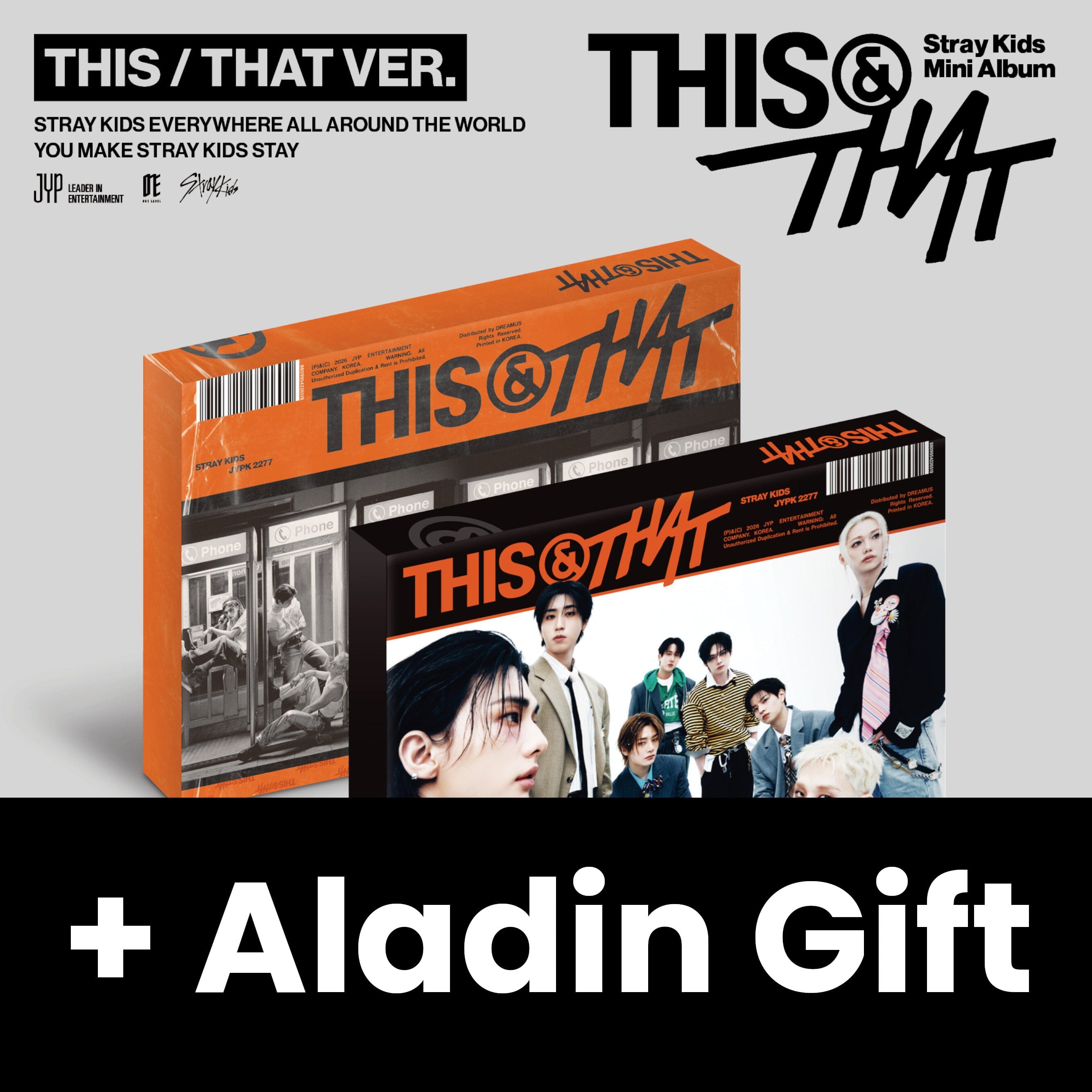 STRAY KIDS - THIS & THAT + Aladin Gift